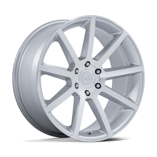 Petrol PE007 P6E 20x9.5 Inch Gloss Silver Machined Face Wheel with 6x139.7 Bolt Pattern and +25 Offset