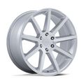 Petrol PE007 P6E 20x9.5 Inch Gloss Silver Machined Face Wheel with 6x135 Bolt Pattern and 87.10 Center Bore