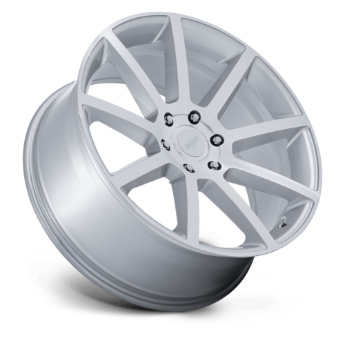 Petrol PE007 P6E 20x9.5 Inch Gloss Silver Machined Face Wheel with 6x139.7 Bolt Pattern and +25 Offset