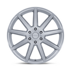 Petrol PE007 P6E 20x9.5 Inch Gloss Silver Machined Face Wheel with 6x139.7 Bolt Pattern and +25 Offset