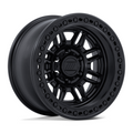 Pro Comp Alloys PA208 Equalizer BL 17x9 Blackout Off-Road Wheel with 6x139.7 Bolt Pattern and -12 Offset