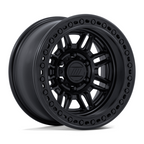Pro Comp Alloys PA208 EQUALIZER BL 17x9 Blackout Wheel with -38 Offset and 8x165.1 Bolt Pattern