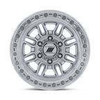 Pro Comp Alloys PA208 Equalizer BL 17x9 Silver Machined Face Wheel