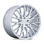 Rotiform RC201 LSE 20x8.5 Inch Gloss Silver Wheels with Machined Face and 5x112 Bolt Pattern