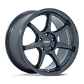 Rotiform RC208 BPU 18x9.5 Inches Gloss Blue Gray Wheel with 5x100 Bolt Pattern and +38 Offset