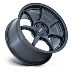 Rotiform RC208 BPU 18x9.5 Inch Gloss Blue Gray Alloy Wheel with 5x114.3 Bolt Pattern and +38 Offset