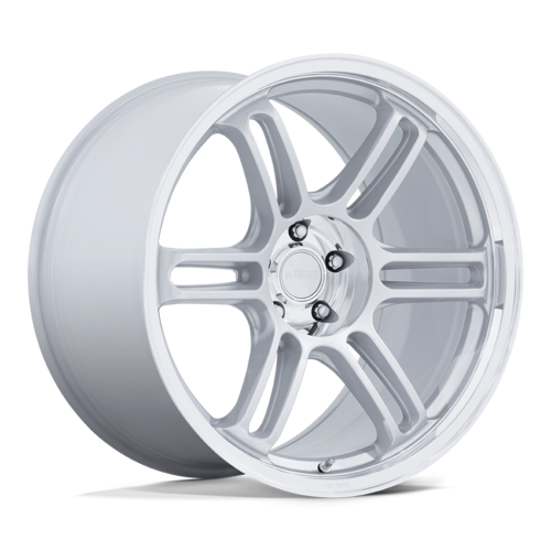 Rotiform RC209 RPS 20x12 Matte Silver Wheel with Diamond Cut Lip, 5x114.3 Bolt Pattern, +25 Offset