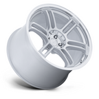 Rotiform RC209 RPS 19x8.5 Matte Silver Wheel with Diamond Cut Lip and 5x100 Bolt Pattern