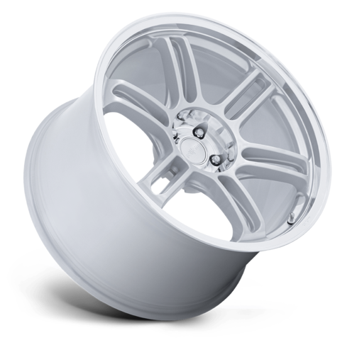Rotiform RC209 RPS 19x9.5 Matte Silver Wheel with Diamond Cut Lip and 5x114.3 Bolt Pattern