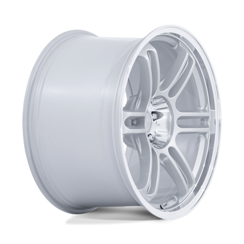 Rotiform RC209 RPS 19x9.5 Matte Silver Wheel with Diamond Cut Lip and 5x114.3 Bolt Pattern