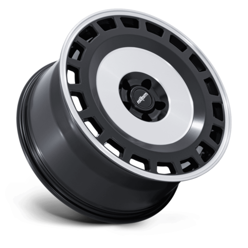 Rotiform RC213 ZBF 19x8.5 Matte Black with Machined Face Wheels for 5x114.3 Bolt Pattern and +35 Offset
