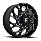 Fuel 1PC D741 Runner 20x8.25 Gloss Black Milled Wheel with 8x200 Bolt Pattern and 142mm Center Bore