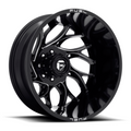 Fuel 1PC D741 Runner 22x8.25 Gloss Black Milled Wheel with 8x210 Bolt Pattern