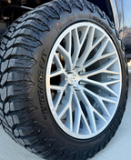 TIS OFF-ROAD 566BSM WHEELS 6X135 - SILVER BRUSHED