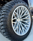 TIS OFF-ROAD 566BSM WHEELS 5X5.0(127) - SILVER BRUSHED