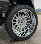 TIS 547C 24x14 Cast Aluminum Wheel with 5x5.00 Bolt Pattern and -76 Offset