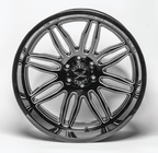 24X14 XTREME FORCE XF-5 WHEELS 6X135 -76 OFFSET - BLACK & BRUSHED