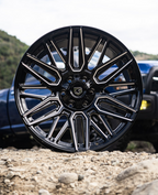 GEAR OFF-ROAD WHEELS 770BM EDGE 6X5.5(139.7) & 6X135 - GLOSS BLACK & MILLED