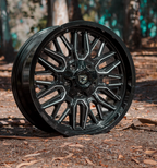GEAR OFF-ROAD WHEELS 775BM SURGE 6X5.5(139.7) & 6X135 - BLACK & MILLED
