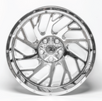 XTREME FORCE XF-8 CONCAVE WHEELS 6X5.5(139.7) & 6X135 - CHROME - TRUE DIRECTIONAL