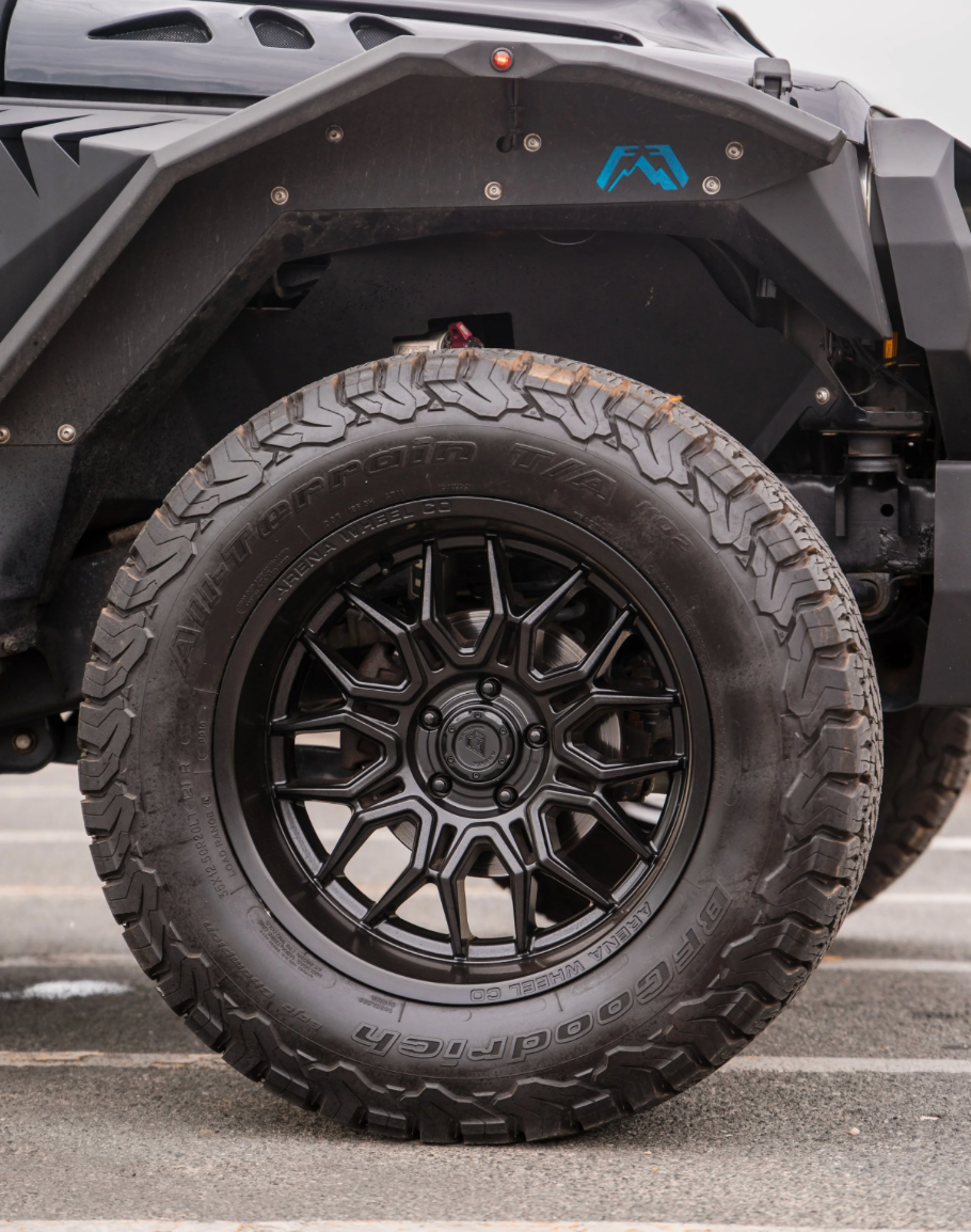 ARENA A117 VIOLATOR WHEELS 6X5.5(139.7) - SATIN BLACK