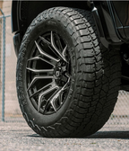 GEAR OFF-ROAD WHEELS 776BM FLAIR 6X5.5(139.7) & 6X135 - GLOSS BLACK MILLED