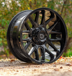 Gear Off Road 771B 17x9 Cast Aluminum Off-Road Wheel with 8x6.50 Bolt Pattern and +00 Offset