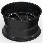 24X14 XTREME FORCE XF-6 WHEELS 8X170 - GLOSS BLACK & MILLED - TRUE DIRECTIONAL