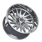TIS 547C 24x14 Cast Aluminum Wheel with 5x5.00 Bolt Pattern and -76 Offset