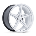 TSW Esprit 20x10.5 Wheel with 5x120 Bolt Pattern and Hyper Silver Machined Finish