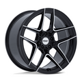 TSW Slipstream 19x8.5 Gloss Black Machined Wheel with 5x114.3 Bolt Pattern and +35 Offset