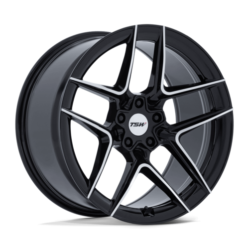 TSW Slipstream 20x9 Gloss Black Machined Wheel with 5x114.3 Bolt Pattern and +35 Offset