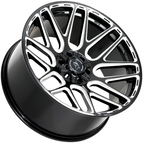 EVOK EV501 WHEELS 8X6.5(165.1) - GLOSS BLACK & MILLED
