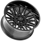24X12 EVOK EV502 WHEELS 8X170 -44 Offset - GLOSS BLACK