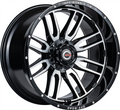 22X12 GEN-X OFF ROAD STYLE 111 - 8x170 BOLT PATTERN - GLOSS BLACK MACHINED