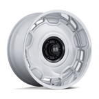 US Mag 1PC Arlington 20x10 Inch Matte Silver Black Diamond Cut Lip Wheel - 6x139.7 Bolt Pattern, 6 Offset