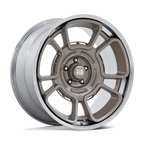 US Mag 1PC UC147 Flagstaff 20x11 Pewter with Chrome Lip Wheel