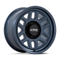 KMC Mesa Forged Monoblock 18x9 Metallic Blue Wheel with 8x165.1 Bolt Pattern and +18 Offset