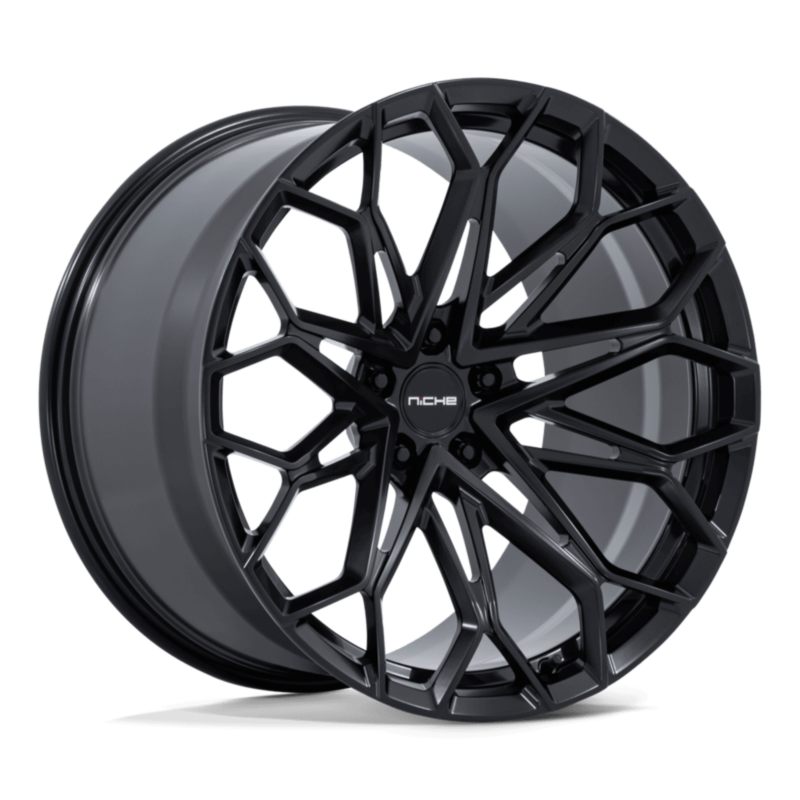 Niche 1PC NC600 Manta 19x10 Matte Black Wheel with 5x120.65 Bolt Pattern and +35 Offset