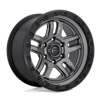 FUEL OFF-ROAD WHEELS AMMO D701 6X5.5(139.7) - MATTE GUNMETAL BLACK BEAD RING