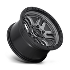 FUEL OFF-ROAD WHEELS AMMO D701 6X5.5(139.7) - MATTE GUNMETAL BLACK BEAD RING