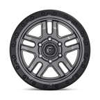 FUEL OFF-ROAD WHEELS AMMO D701 6X5.5(139.7) - MATTE GUNMETAL BLACK BEAD RING