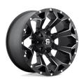 FUEL OFF-ROAD WHEELS ASSAULT D546 6X5.5(139.7) & 6X135 - MATTE BLACK MILLED