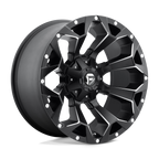 FUEL OFF-ROAD WHEELS ASSAULT D546 6X5.5(139.7) & 6X135 - MATTE BLACK MILLED