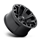 FUEL OFF-ROAD WHEELS ASSAULT D576 6X5.5(139.7) & 6X135 - GLOSS BLACK MILLED