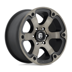 FUEL OFF-ROAD WHEELS BEAST D564 6X5.5(139.7) - MATTE BLACK DOUBLE DARK TINT