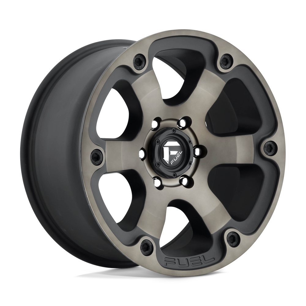 FUEL OFF-ROAD WHEELS BEAST D564 6X5.5(139.7) - MATTE BLACK DOUBLE DARK TINT