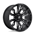 FUEL OFF-ROAD WHEELS BLITZ D673 6X5.5(139.7) - GLOSS BLACK MILLED