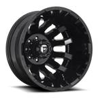 20X8.25 FUEL D675 BLITZ WITH 8X200 BOLT PATTERN - GLOSS BLACK