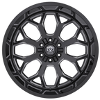 Edge Off Road 301BM 20x9 Cast Aluminum Wheel with 6x135 and 6x5.50 Bolt Pattern